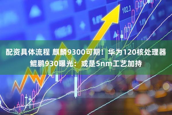 配资具体流程 麒麟9300可期！华为120核处理器鲲鹏930曝光：或是5nm工艺加持